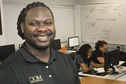 Photo of Michael J. Johnson, professor and counselor in Damon City Campus Student Services